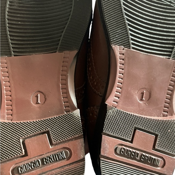 Giorgio Brutini - perfect condition. Top of the line Vintage Boys Shoes size 1 - Picture 3 of 4